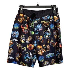 Skylanders Swap Force Boys Swim Trunks Medium Elastic Waist Mesh Lining‎